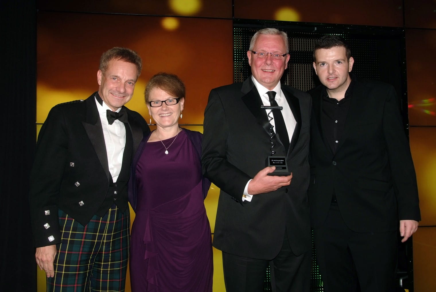 Paul, Denise and Kevin Bridges